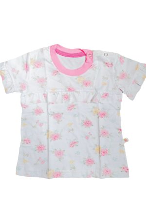 Remera floreada